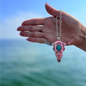 Western Bull Pendant Cowboy Boot Charm